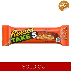 Reese's Take 5 Bar - 1.5oz - 42g Reeses Peanut Butter Chocolate